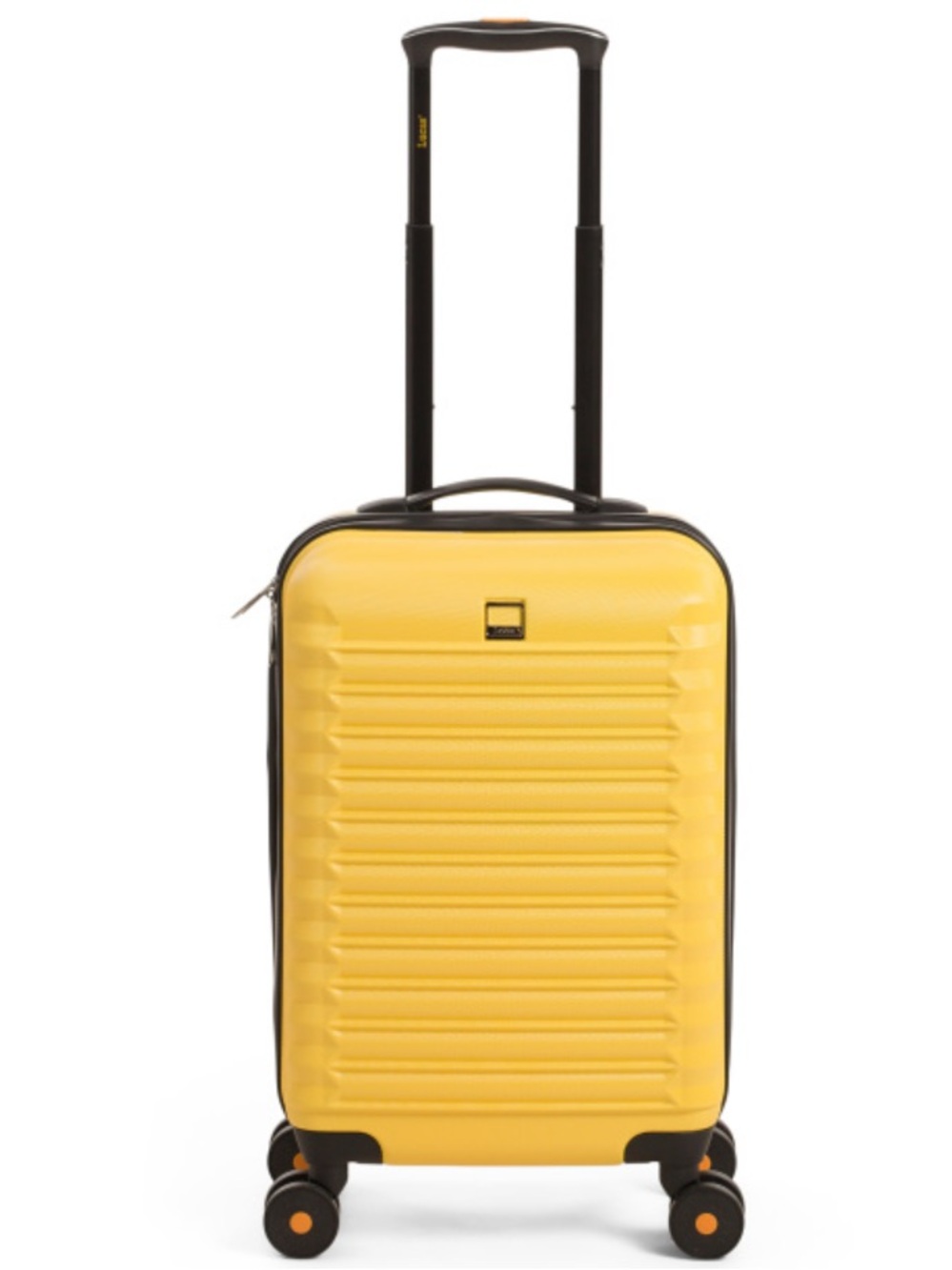 Lucas Yellow Hardshell Carry-On Spinner Luggage,20IN